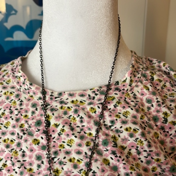 ANTHROPOLOGIE ENGLISH ROSE 🌹 T-shirt floral Size S - Picture 5 of 6